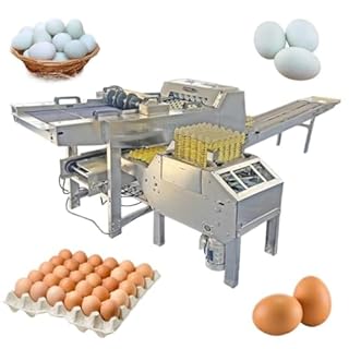 Egg washing and grading integrated machine, automatic fresh egg washing and sorting machine, commercial-grade stainless steel, suitable for small poultry farms.