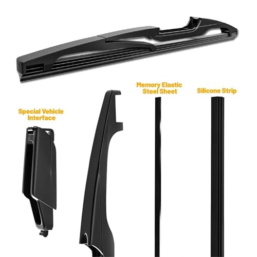 Balais d'essuie-glace CAVINBDZ pour Toyota Prius Plus 2011-2016 à haute durabilité - 2