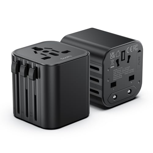 Adaptateur secteur international SooPii prise universelle compacte 200 pays