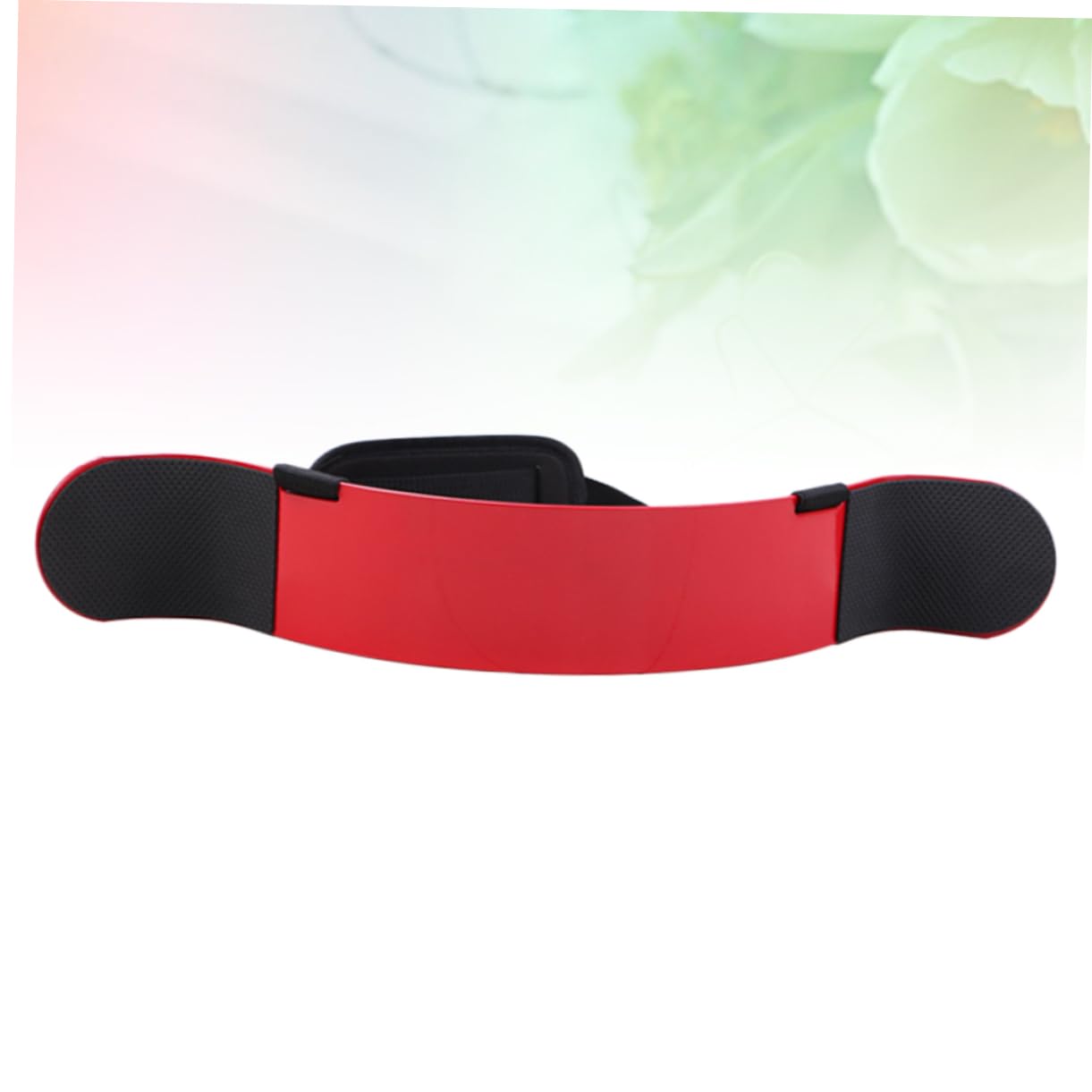 Tablero de Entrenamiento de Bíceps Rojo en Placa de Acero | Aislador Muscular para Deportistas, Aleación de Aluminio y Soporte de Alta Densidad, Uso en Casa