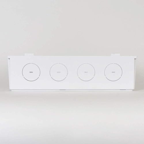 Miniatura 4 de ICC Recinto de cableado estructurado de plástico de 14 pulgadas, caja de medios con cubierta, caja de pared empotrada para distribución de servicios