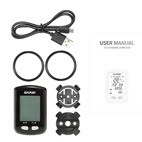 Ciclocomputador Igs10 com Gps Bluetooth Bicicleta compativel com Strava Ant+
