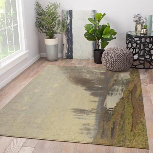Tapis antidérapant Monet grand format pour sécuriser le salon - 4