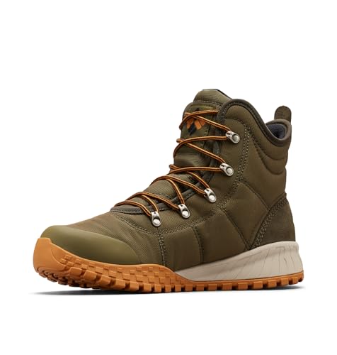 Columbia Columbia Men's Fairbanks Omni-heat Snow Boots, Nori Canyon Gold, 7.5