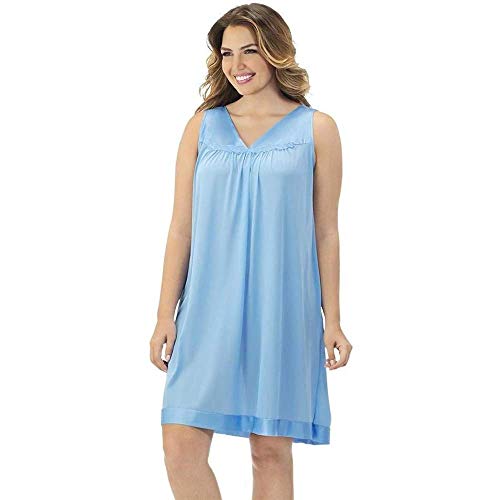 Exquisite Form Women's Coloratura Sleeveless Short Gown, Victory Violet, Large