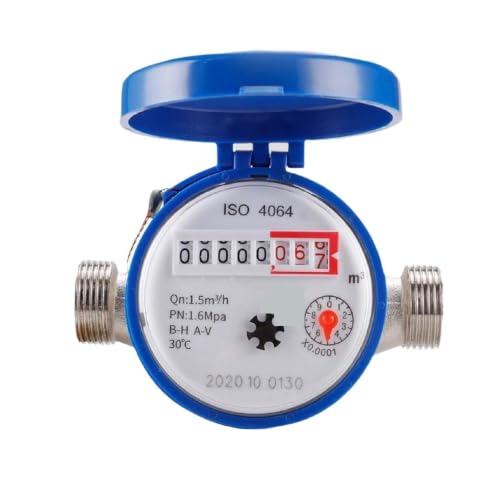 Compteur d'eau en laiton 1/2 DN15 LXSG-13D domestique de haute précision