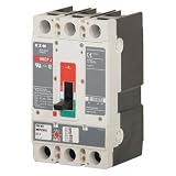 Eaton Cutler-Hammer CHHMCP015E0C C-H HMCP015E0C 15A HMCP 3P 480V L/L STL, Black
