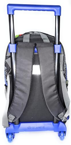 Kit Escolar Infantil Mochila Com Lancheira Térmica e Estojo Mega Heroes Para Menino