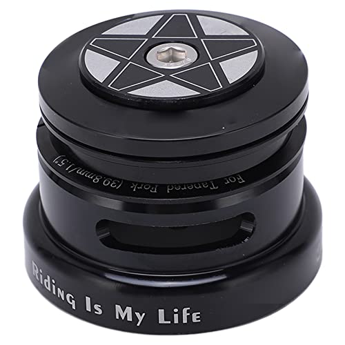 Gavigain Mountain Bike Headset Double Bearing CNC Process Sealed Waterproof Front Fork Stem Headset Bearing for 44?49.7mm Frame