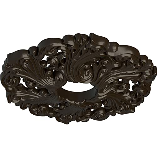 Image of Ekena Millwork CM19ORSHF Orrington Ceiling Medallion, Stone Hearth