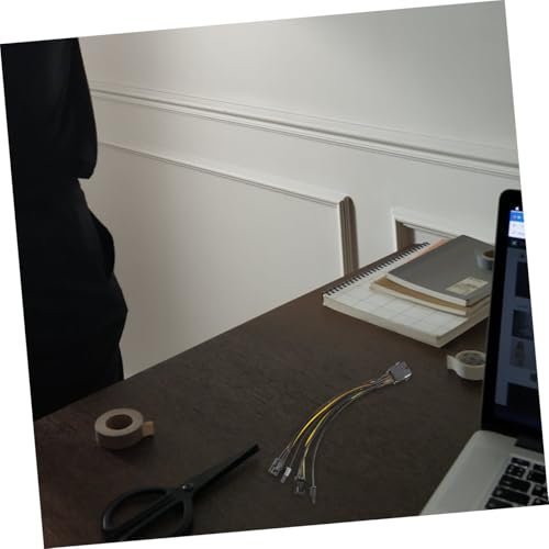 Divisor de alimentación para computadoras cable extensor tarjetas gráficas macho hembra 7
