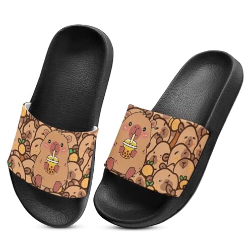 Image of Slides for Boys Girls Quick Drying Kids Slides Sandals Non-Slip