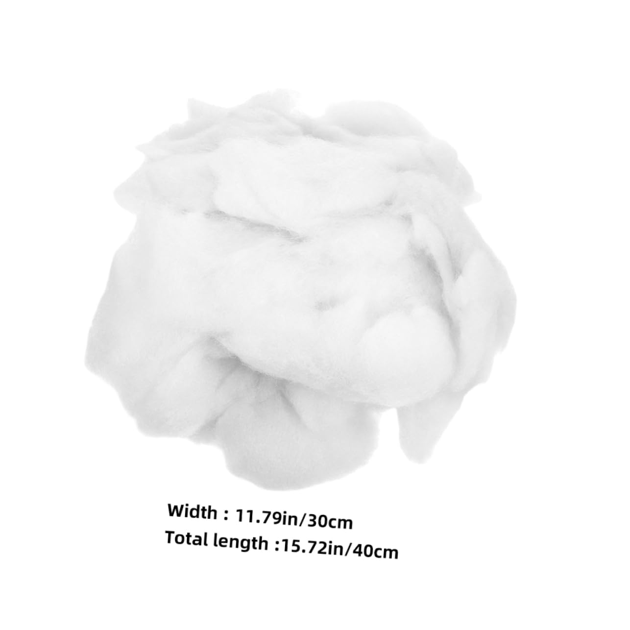 SEWACC Cotton Pillow Filling 200g Fiber Batting for Quilts Stuffed Animals and Crafts Soft Comfortable Machine Washable