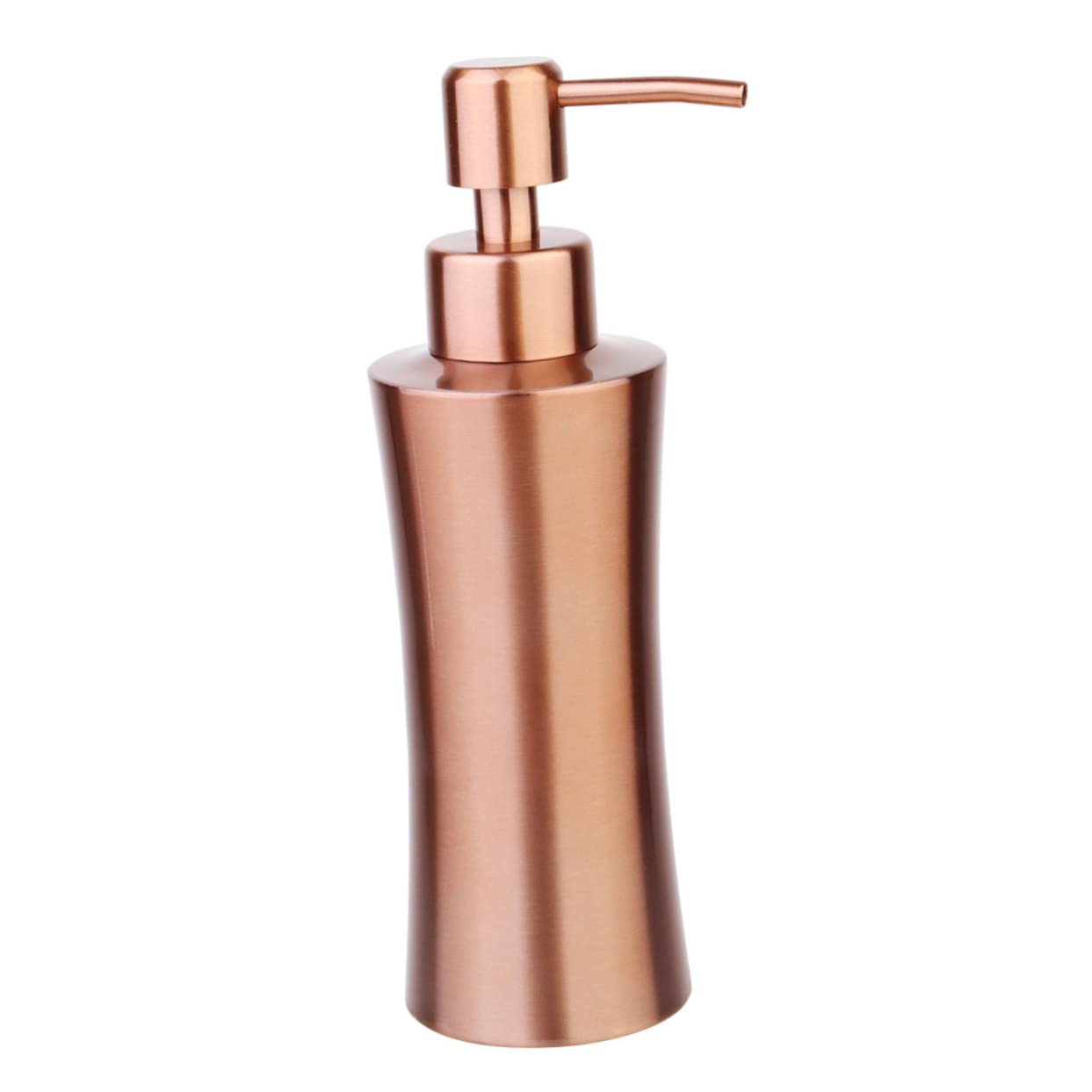 ABOOFAN Portable Sprayers Empty Liquid Soap Bottle Liquid Dispenser Pump Bottle Kitchen Refillable Bottles Metal Container Rose Gold Containers Travel