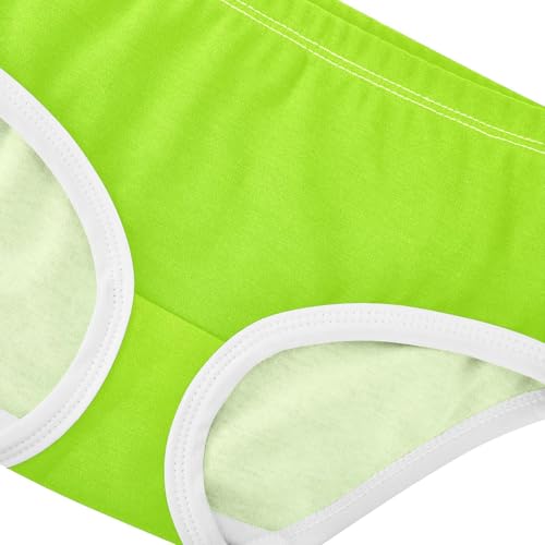 Joisal Flower Toddlers Underwear Floral 2t Cotton Cute Panties Girl Lemon Green Fruit Gradient Kids Undies Briefs4