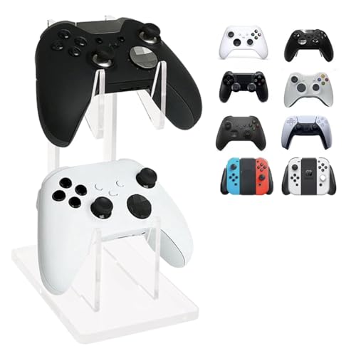 Materiale di alta qualità: il supporto per controller PS5 è realizzato in materiale acrilico di alta qualità, è cristallino, robusto e durevole