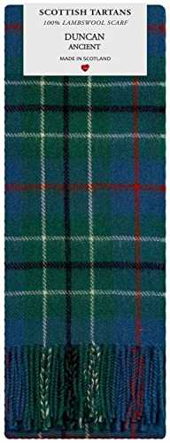 I Luv Ltd Duncan Ancient Tartan 100% Lambswool Scarf Made In Scotland #TOP1