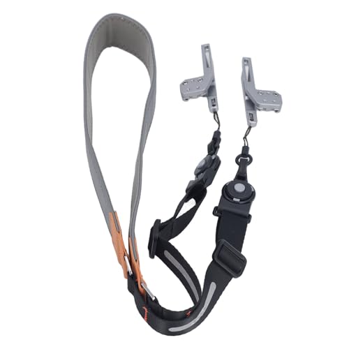 Alomejor Drohnen Fernbedienung Lanyard aus PU-Leder verstellbares Halsband kompatibel mit RC1 RC2 Air 3 4 Pro