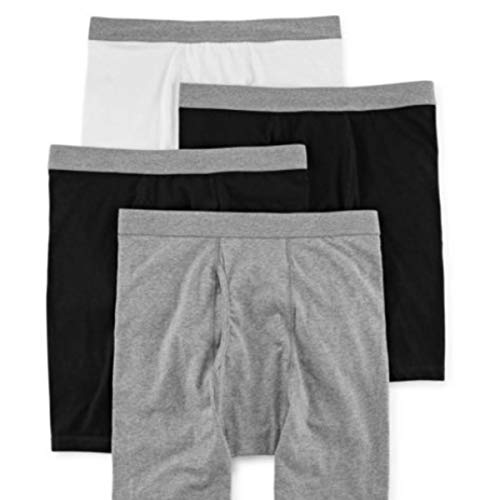 Stafford 4 Pair Blended Cotton Boxer Briefs Big Performance Cotton
