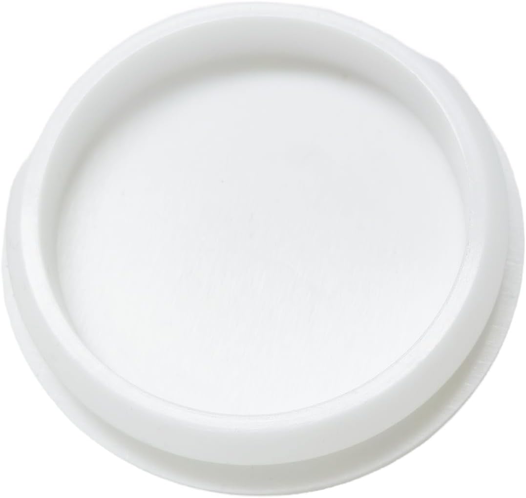 Toilet Bowl Hole Cap Grommet Cover Plug 1-15/16" Compatible with Toto Washlet+ Plus Bidet Seat White Silicone
