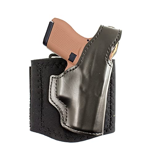 DeSantis Die Hard Ankle Rig, Right, Black, FITS: Glock 42 DeSantis Die Hard Ankle Rig, Right, Black, FITS: Glock 42