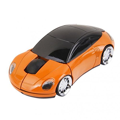 BNF®2.4G Wireless Car LED Optical Mouse USB Receiver for PC Laptop -Orange|Computers/Tablets & Networking|Keyboards, Mice & Pointers|Mice, Trackballs & Touchpads-picture-14
