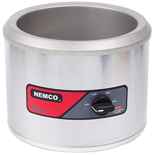 Nemco Food Equipment Round Countertop Warmer, 11 Quart - 1 each.