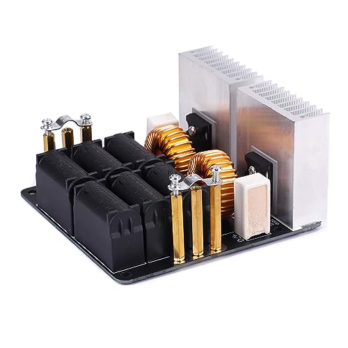 Placa calefactora de inducción ZVS con bobina térmica y controlador Flyback de 20A 3