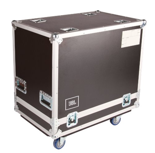 JBL Flight Case For (2x) PRX615M, SRX715, MRX515, JRX115 Speaker - Black (JBL-FLIGHT-215)