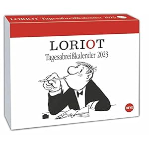 Loriot Tagesabreißkalender 2023 – kultiger Humor-Tischkalender – perforierte Seiten – zum Aufstellen oder Aufhängen – 320 Seiten – 14 x 11 cm Kalender – Tageskalender, 3. Mai 2022