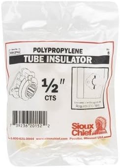 Sioux Chief EZGlide Plastic Insulating Pipe Clamps