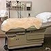 Medical Sheepskin Pad for Sensitive Skin and Bed Sores | Lambskin Rug | Natural Wool | Real Fur Pelt | Warm and Super Soft | Stress and Pain Relief | Washable | Size - Large
