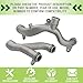 omoZone Upgraded Aluminum Thermostat Top Crossover Hose Coolant Pipe Compatible with Land Rover Range Rover Sport LR4,Jaguar XF XJ XE 3.0L V6/5.0L V8 Replaces LR092992 LR090630 AJ813917 C2Z28536