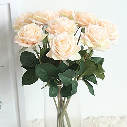 Ramo decorativo de rosas secas 42.5x9x5 cm miniatura 6
