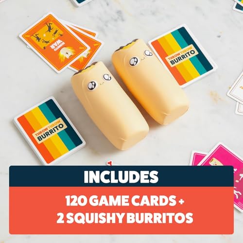 Image of Toys Uncle (Throw Throw Burrito - A Dodgeball Card Game - Family Card Games for Adults, Teens & Kids