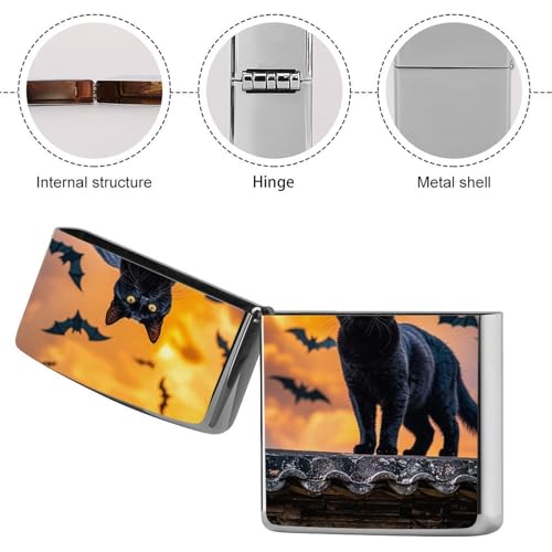 Funda clásica para encendedor The Black Cat miniatura 5