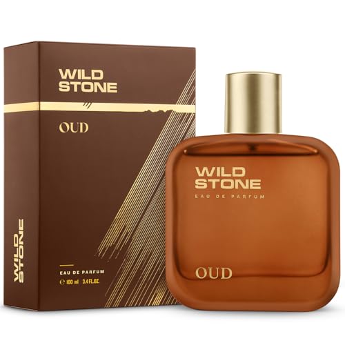 Wild Stone Oud Perfume for Men, 100ml | Luxury Eau De Parfum | Long-Lasting Oud Perfume | Premium Woody Oriental Perfume for Men | Best Gift for Him