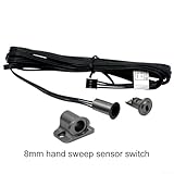 LED Licht Induktionsschalter für Doppeltüren mit zentraler Steuerung, automatisches energiesparendes Beleuchtungssystem für Büro und Zuhause (Handscan)