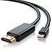 Produktbild CSL - Mini Displayport auf HDMI Kabel 3m - inkl. Tonübertragung - Kompatibel mit Thunderbolt 1- und Thunderbolt 2-Ports - Full HD HDTV 1080p - kompatibel mit Apple Lenovo Surface