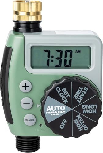 Image of 6-Pack (6 Total Timers) Orbit One Outlet Single-Dial Hose Faucet Timer