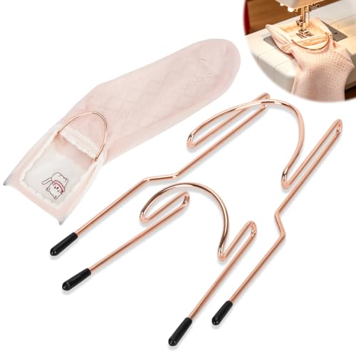 Sock Embroidery Hoop Kit 3PCS Metal Sock Hoops for Embroidery Machine Includes 2 Large and 1 Small Hoop for Adult Kids and Baby Socks Easy Positioning Tool for DIY Sock Embroidery Projects