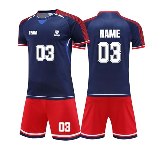 Generisch Personalisierbares Trikot-Set mit Eigenem Namen &...