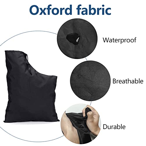 Grantop Blower Leaf Vacuum Bag,Replacement Leaf Blower Storage Bag,Leaf Collection Bottom Bag Zippered Bottom for Shredder Accessories,Garden Vacuum Cleaner, Leaf Blowers. 3 Grantop Blower Leaf Vacuum Bag,Replacement Leaf Blower Storage Bag,Leaf Collection Bottom Bag Zippered Bottom for Shredder Accessories,Garden Vacuum Cleaner, Leaf Blowers. - Image 3
