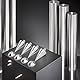 Precisiongeek - Lautsprecher Spikes M8 für HiFi, Aluminium, Kegel 20mm Durchmesser und Unterlagen für Lautsprecher, Schwingungsdämpfer, Aluminium, 20mm Durchmesser - Satz von 4 Stück