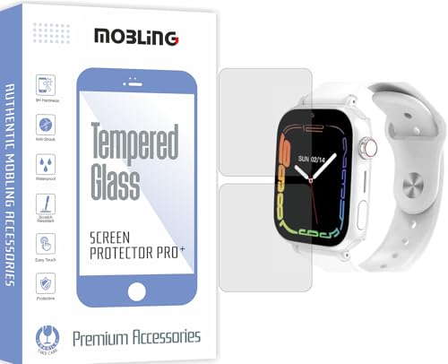 Image of Screen Guard Compatible With Sekyo Magic Pro Smart Watch Screen Protector Full Coverage Hydrogel TPU not a Tempered Glass (Pack of 2)