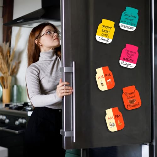 Image of Sehaz Artworks Fridge Magnets Refrigerator Stylish | Fridge Magnets Set | Fridge Decoration Items | Fridge Stickers Refrigerator | Refrigerator Sticker-FM-6-009