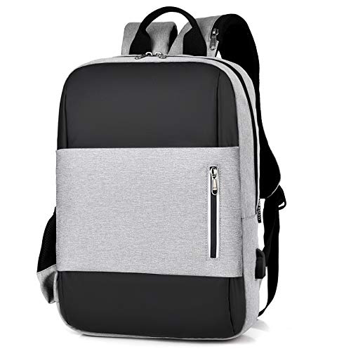 HOSD Fashion Outdoor Mochila Bolsa de Estudiante Universitario USB de Gran Capacidad