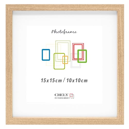 Chely Intermarket, Marcos de Fotos de MADERA SÓLIDA | MOD-351 | Paspartú para Foto Incluida | El...