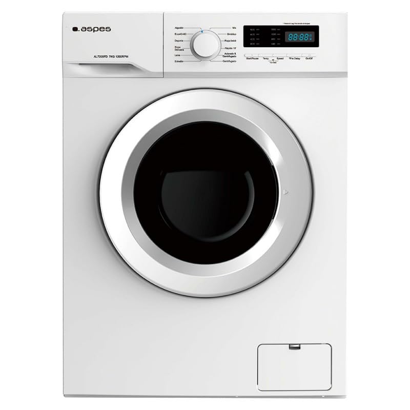 LAVADORA ASPES AL7200FD 7KG 1200RPM F BLANCA
