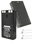 LIT 22 Rechargeable Lithium Battery Pack - 2 Pack LIT-22 Compatible with SPYPOINT Flex M, Flex-S, Flex G-36, Flex-Plus, Flex Series Cellular Trail Camera Twin Pack Bundle Battery Replacement 7000mAh